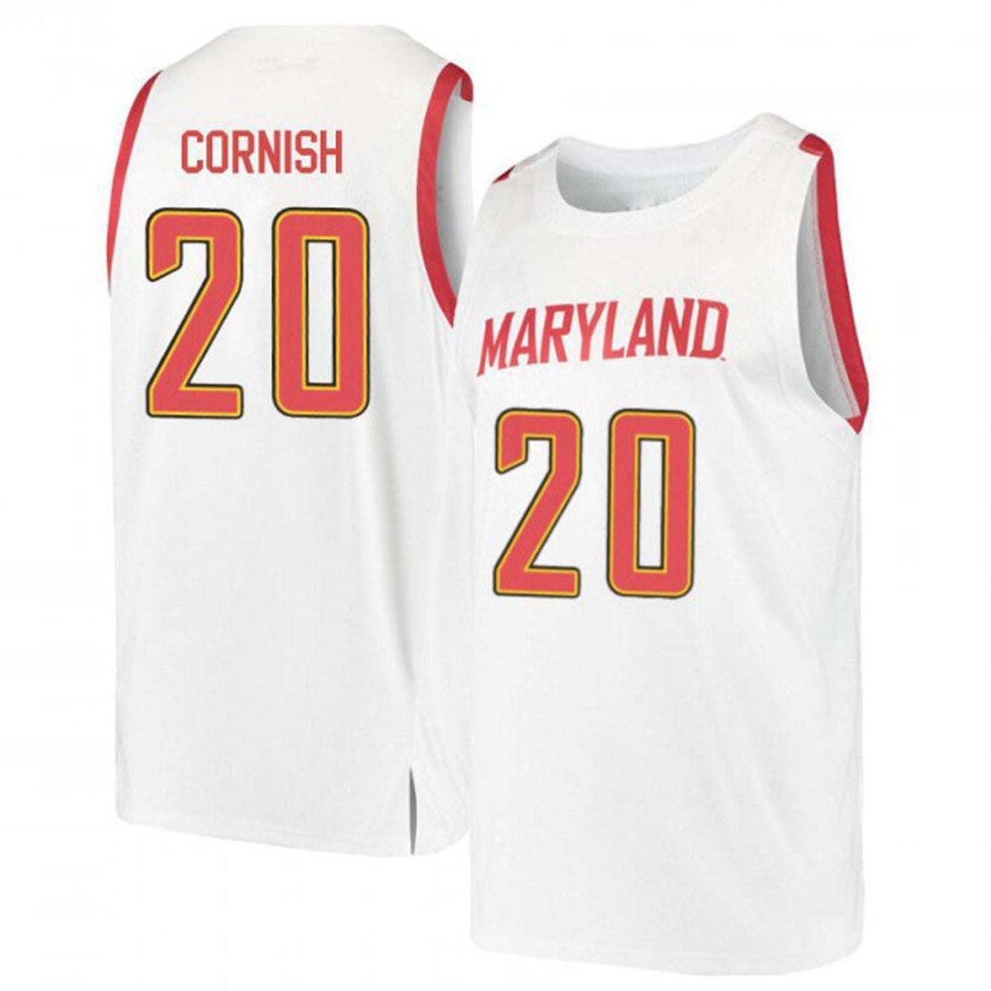 NCAAB Ike Cornish Maryland Terrapins 20 Jersey