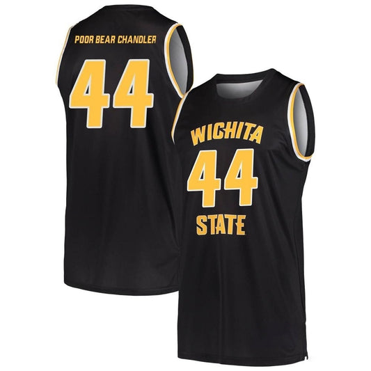 NCAAB Isaiah Poor Bear-Chandler Wichita State Shockers 44 Jersey