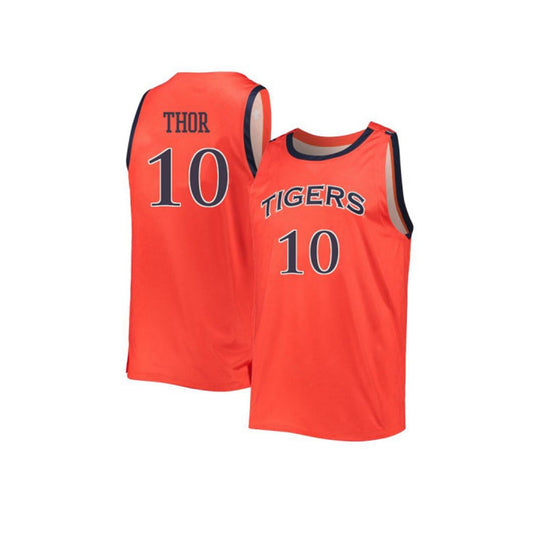 NCAAB JT Thor Auburn Tigers 10 Jersey