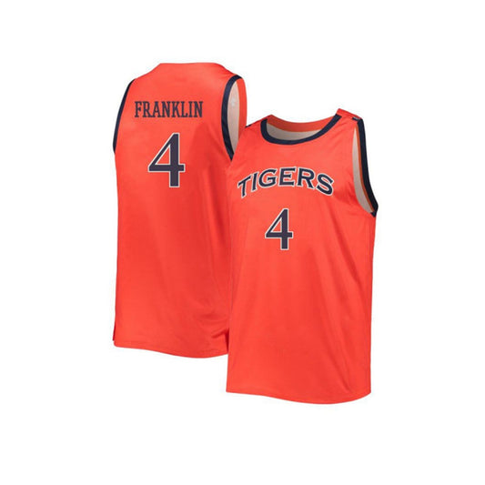 NCAAB Javon Franklin Auburn Tigers 4 Jersey