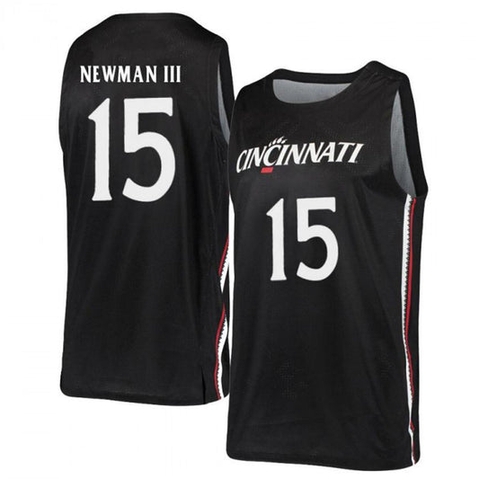 NCAAB John Newman III Cincinnati Bearcats 15 Jersey