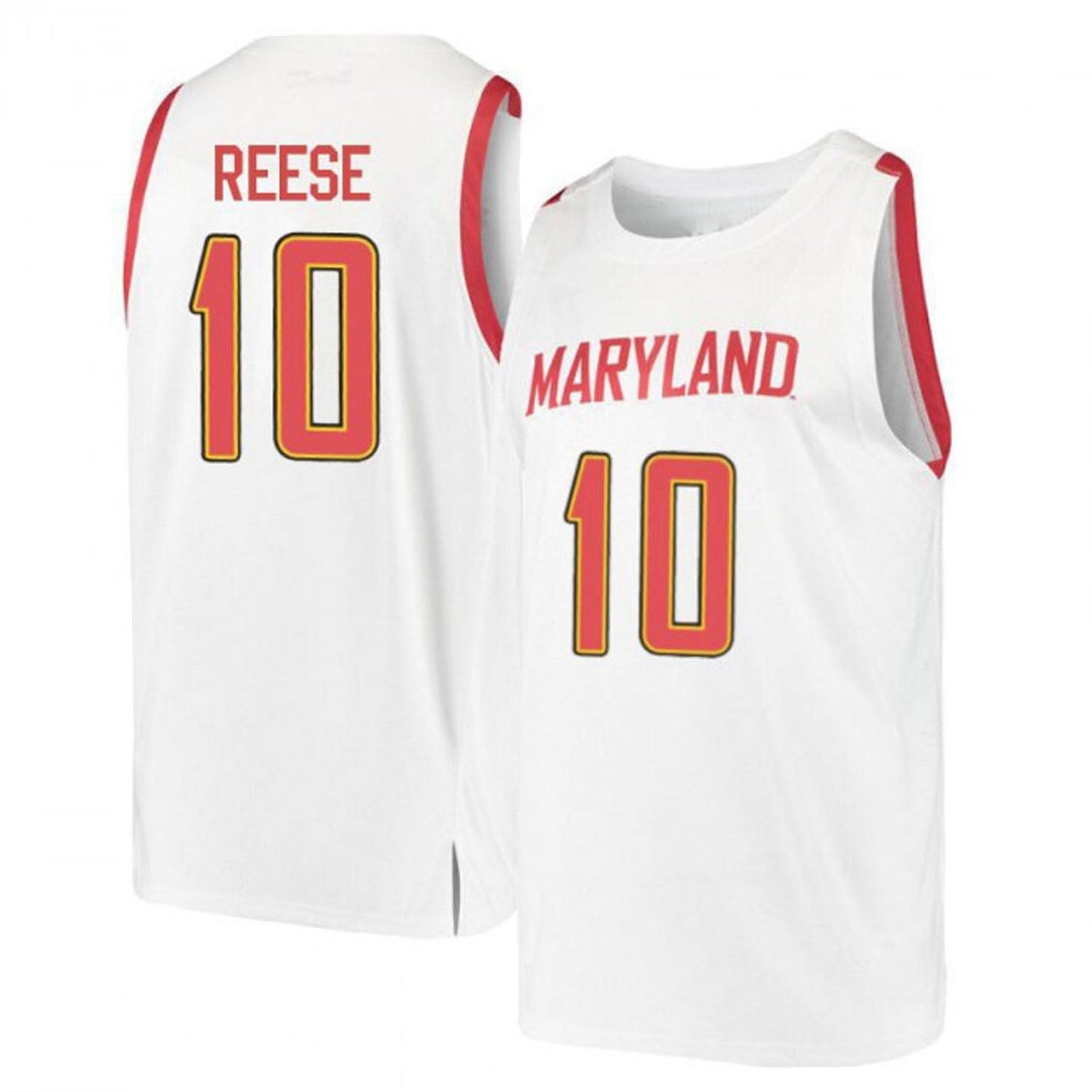 NCAAB Julian Reese Maryland Terrapins 10 Jersey