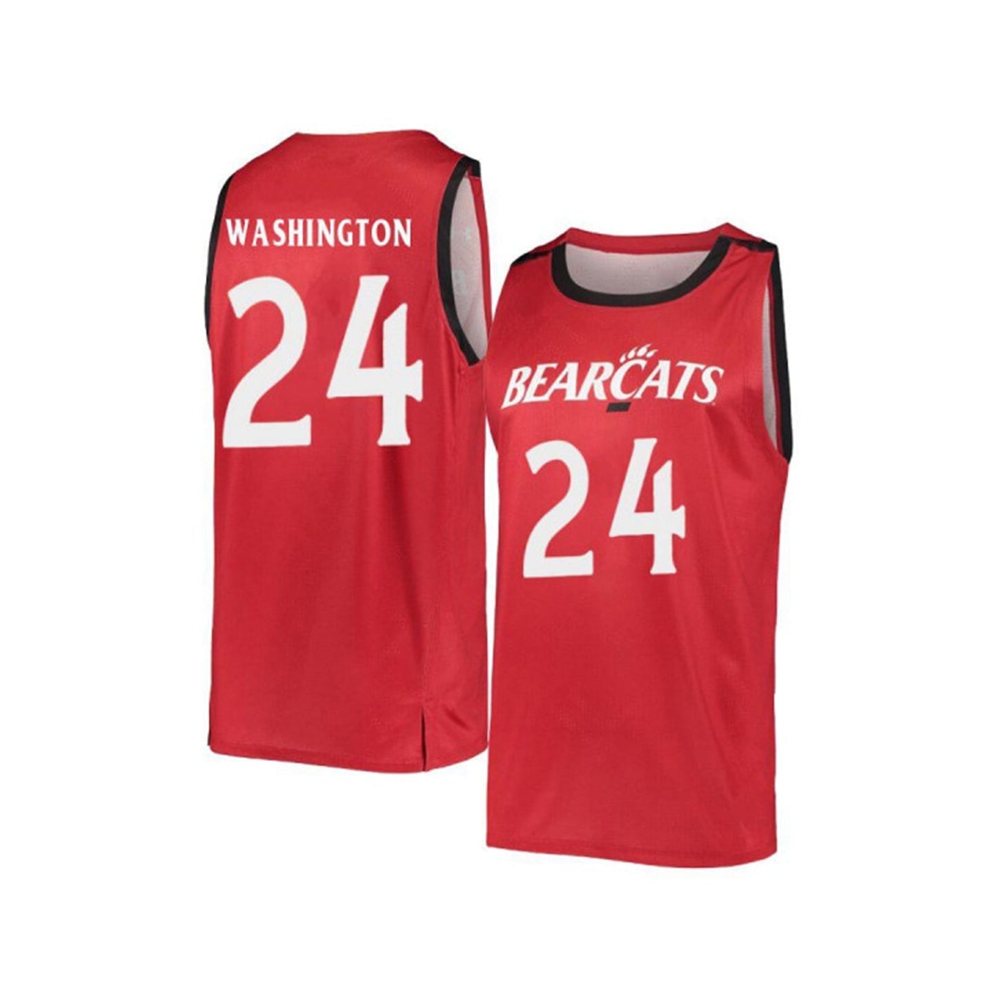 NCAAB Kyle Washington Cincinnati Bearcats 24 Jersey