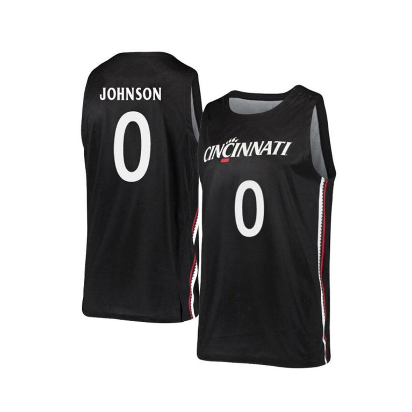 NCAAB Logan Johnson Cincinnati Bearcats 0 Jersey