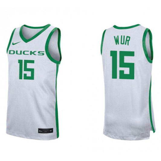 NCAAB Lok Wur Oregon Ducks 15 Jersey