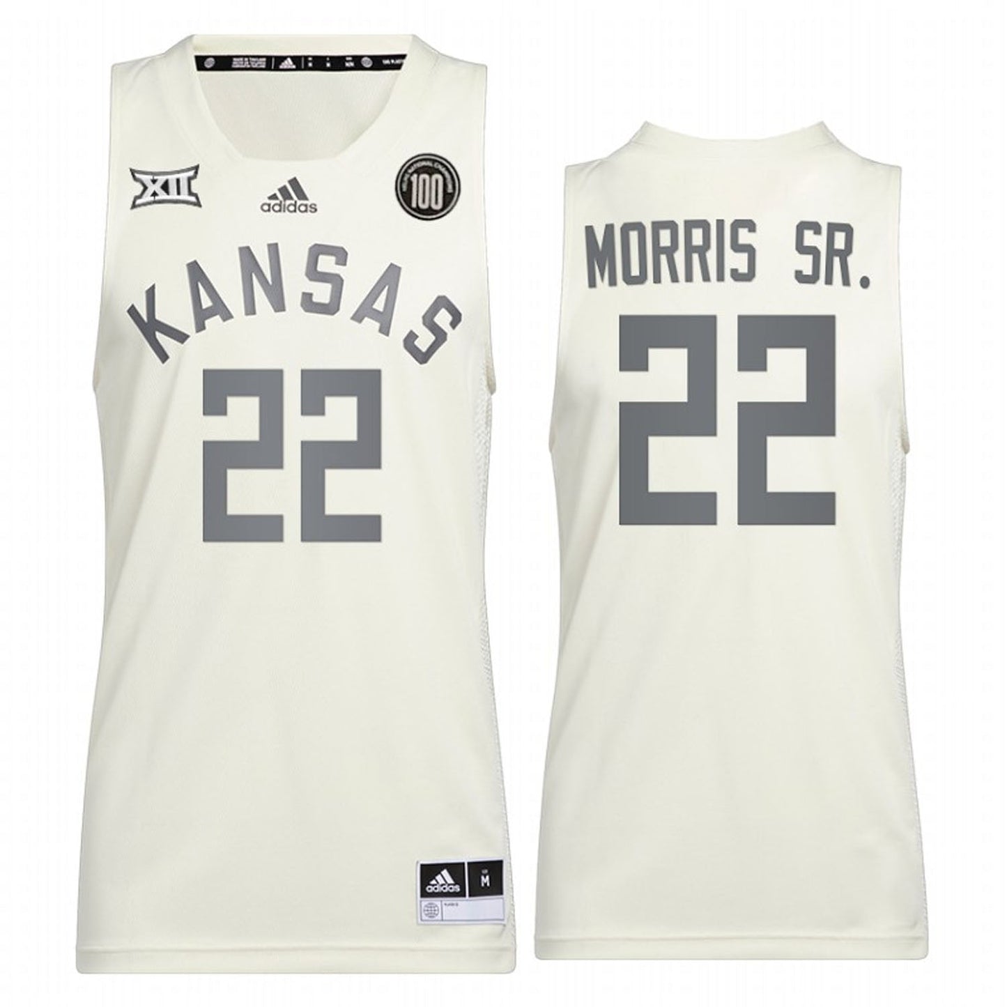 NCAAB Marcus Morris Sr. Kansas Jayhawks 22 Jersey