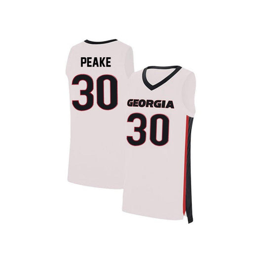 NCAAB Mike Peake Georgia Bulldogs 30 Jersey
