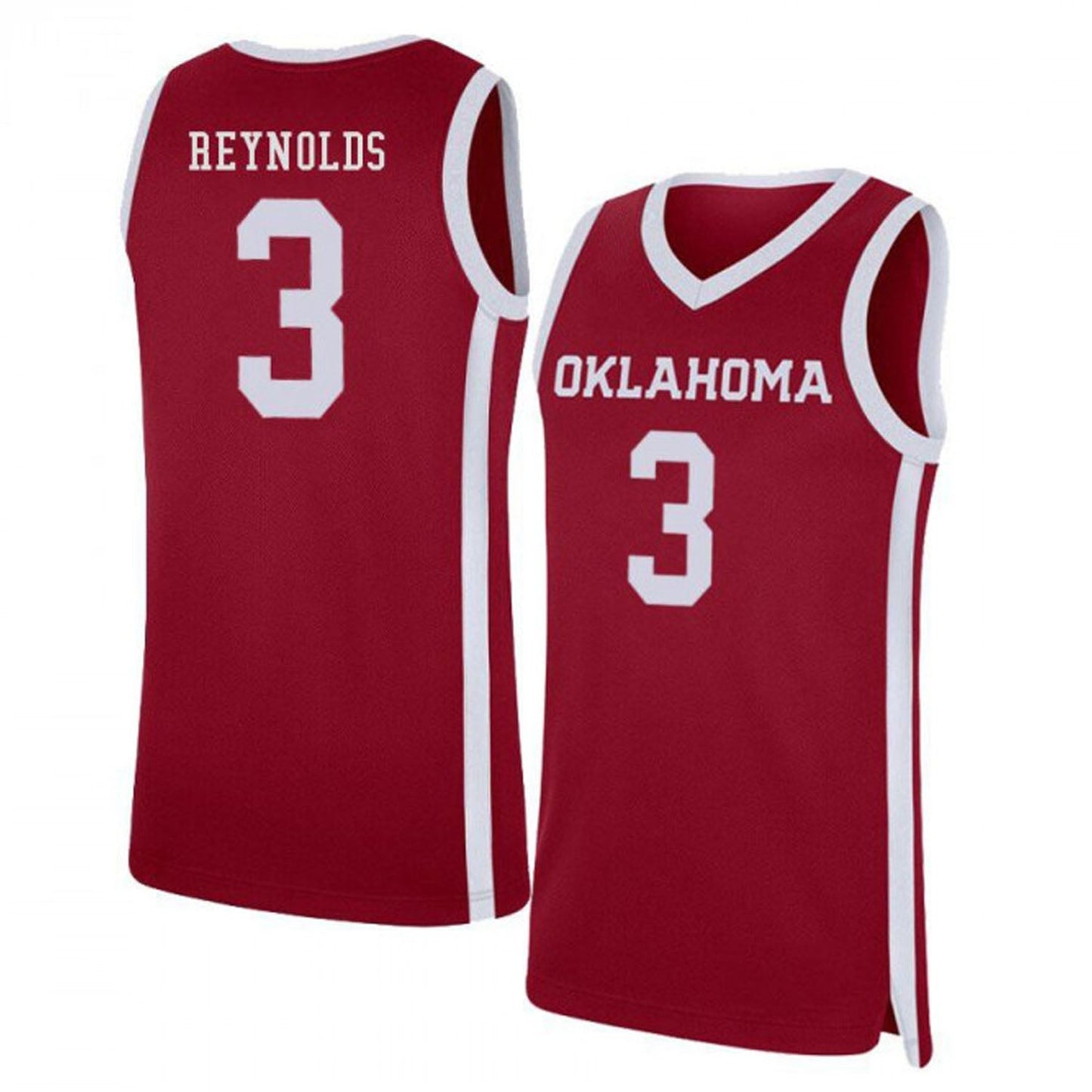 NCAAB Miles Reynolds Oklahoma Sooners 3 Jersey