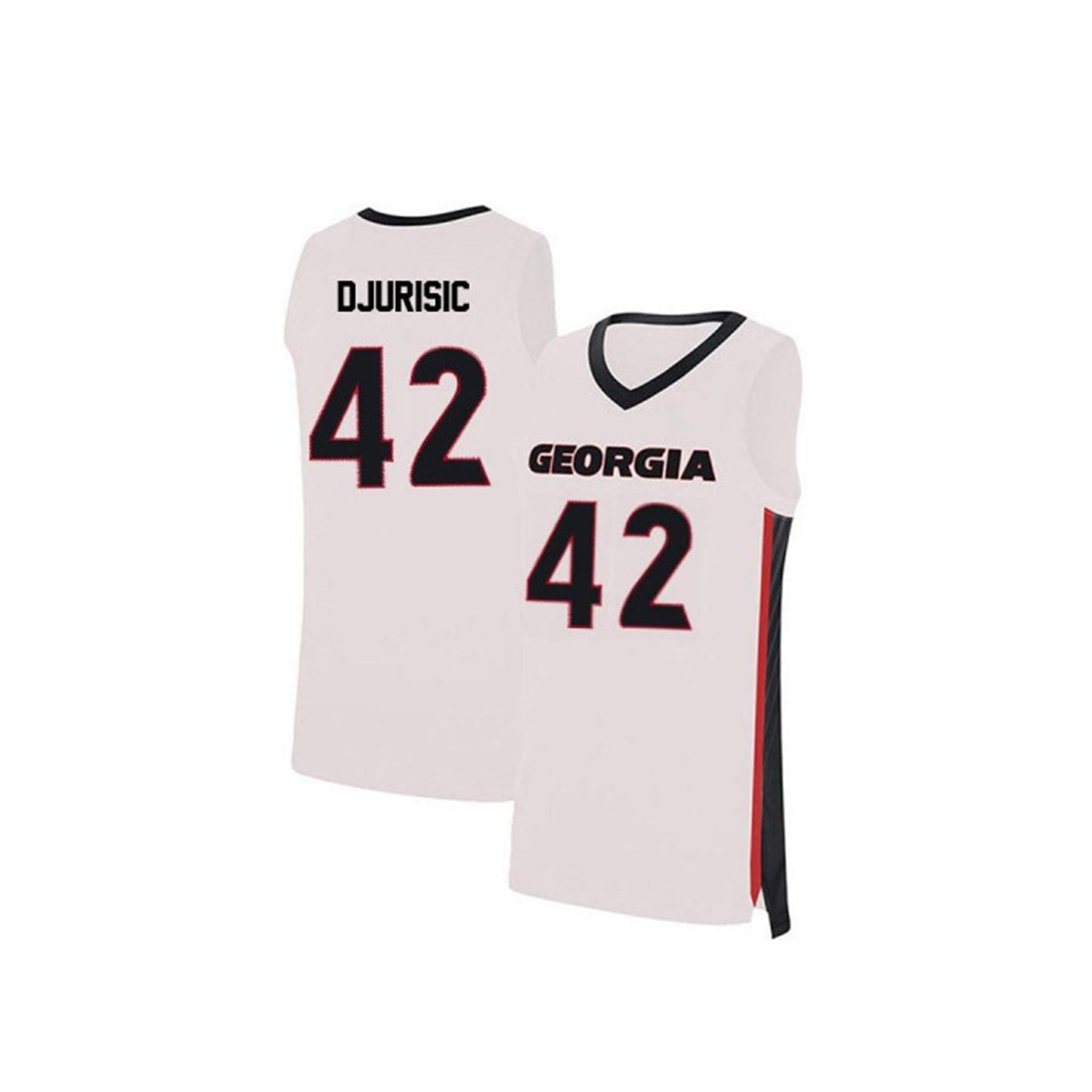 NCAAB Nemanja Djurisic Georgia Bulldogs 42 Jersey