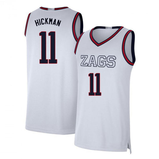 NCAAB Nolan Hickman Gonzaga Bulldogs 11 Jersey