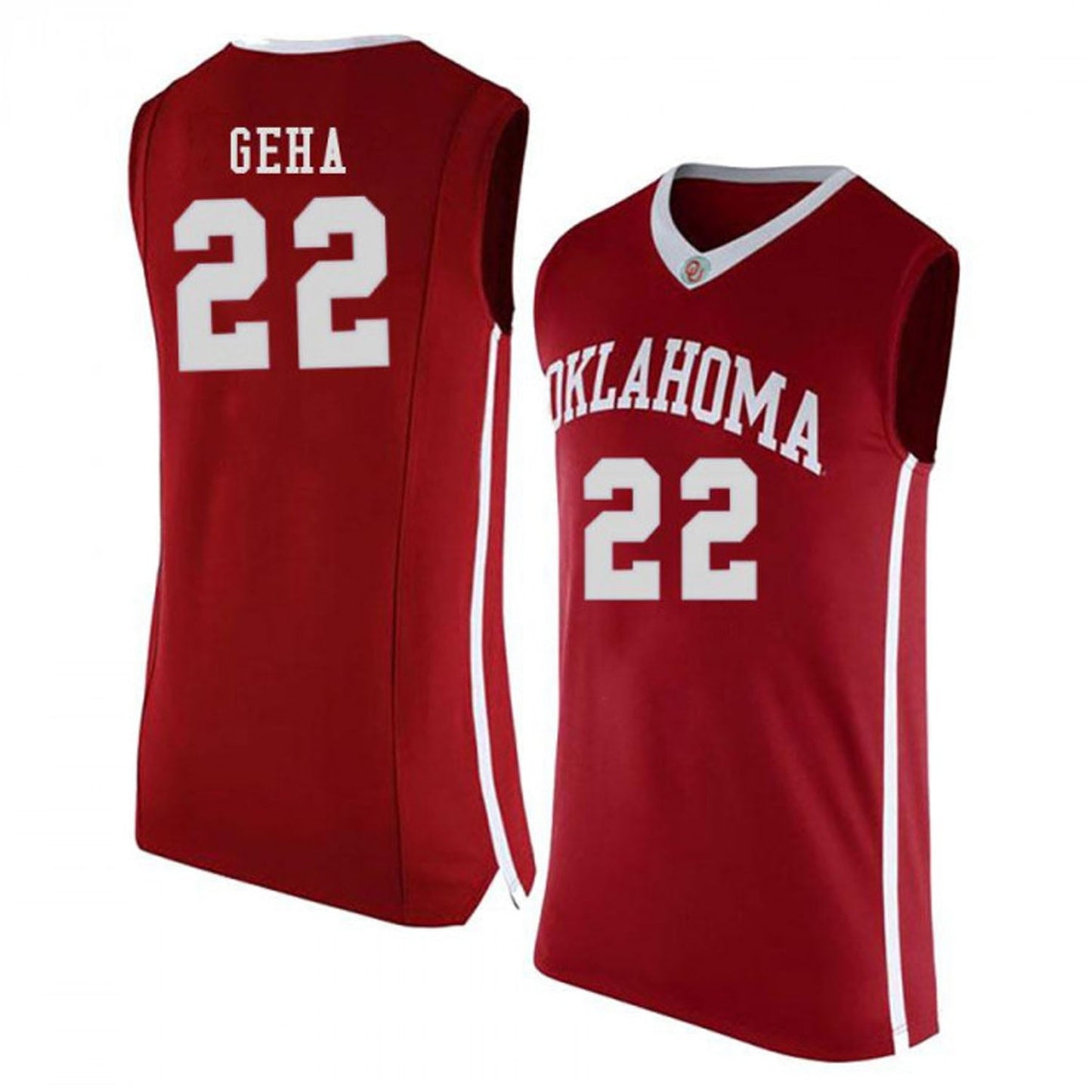 NCAAB Patrick Geha Oklahoma Sooners 22 Jersey