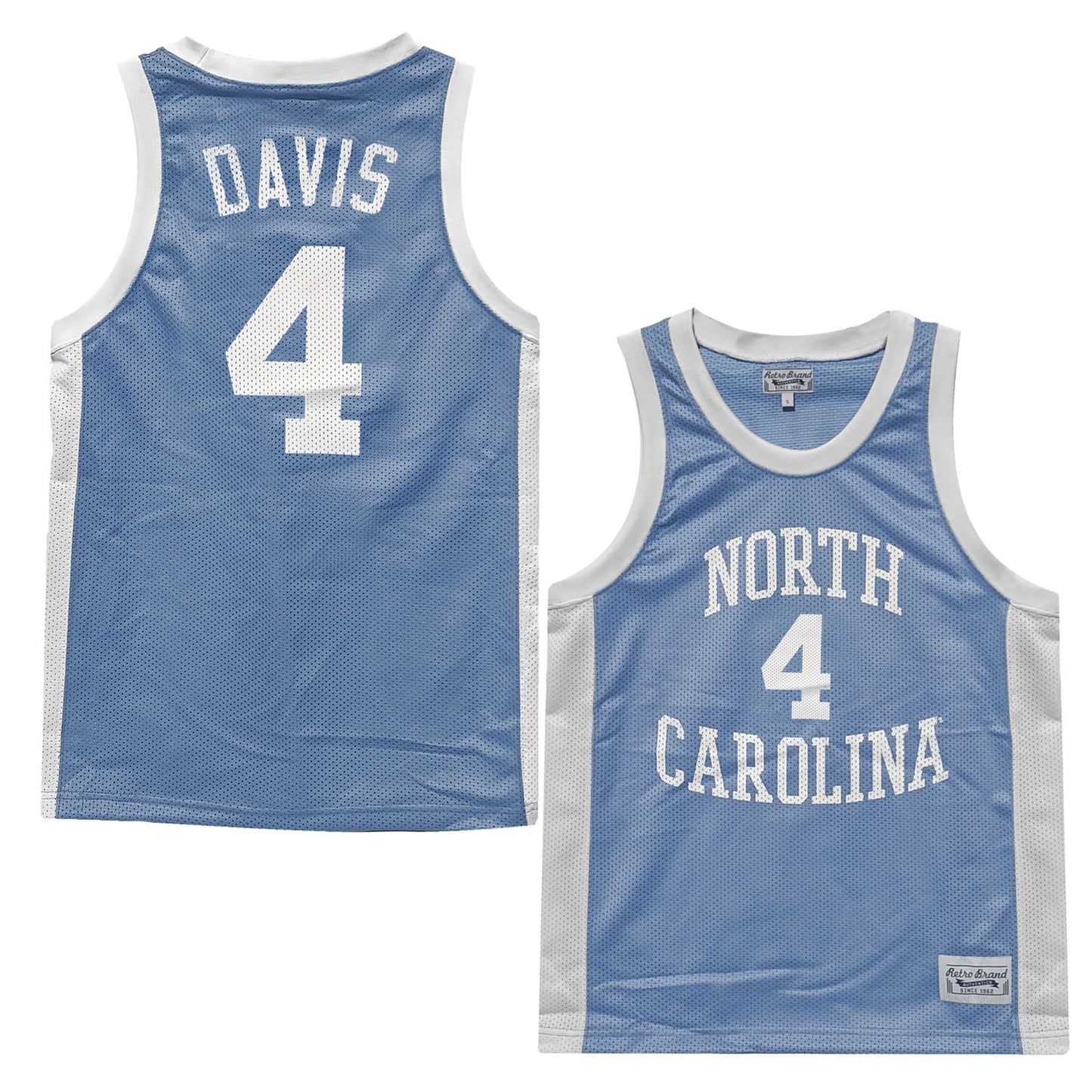 NCAAB RJ Davis North Carolina Tar Heels 4 Jersey