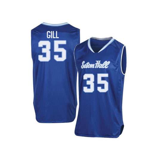 NCAAB Romaro Gill Seton Hall Pirates 35 Jersey