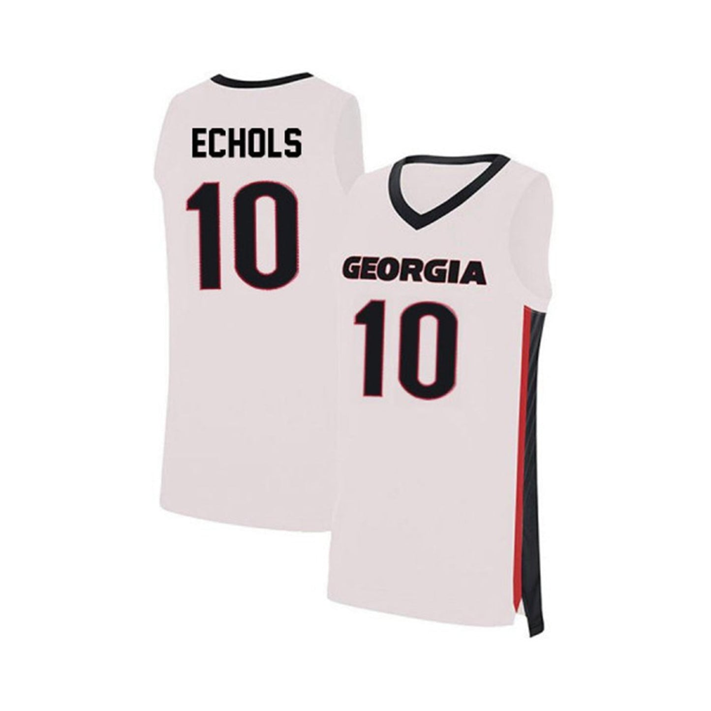 NCAAB Taylor Echols Georgia Bulldogs 10 Jersey