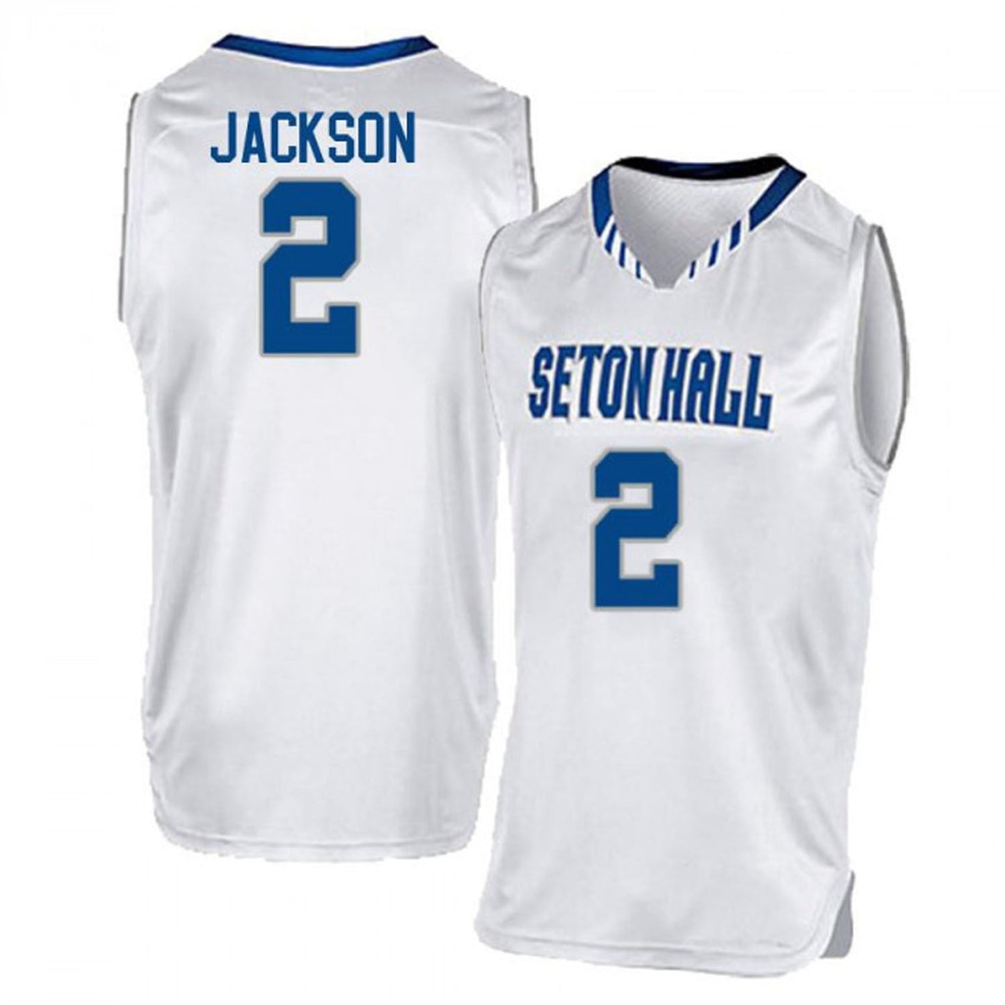 NCAAB Tray Jackson Seton Hall Pirates 2 Jersey