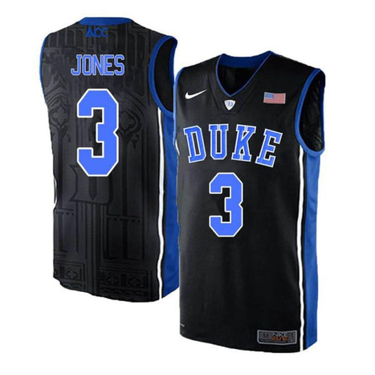 NCAAB Tre Mann Duke Blue Devils 3 Jersey