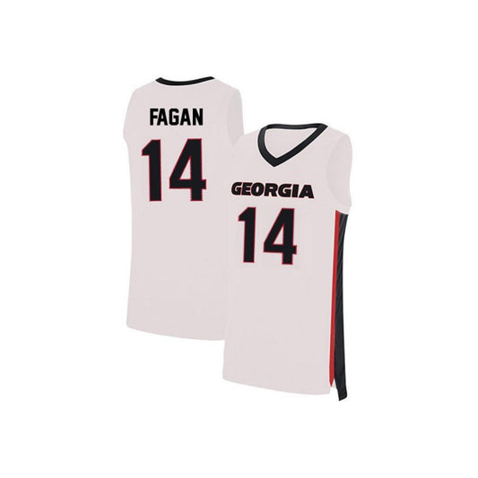 NCAAB Tye Fagan Georgia Bulldogs 14 Jersey