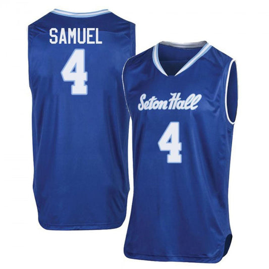 NCAAB Tyrese Samuel Seton Hall Pirates 4 Jersey