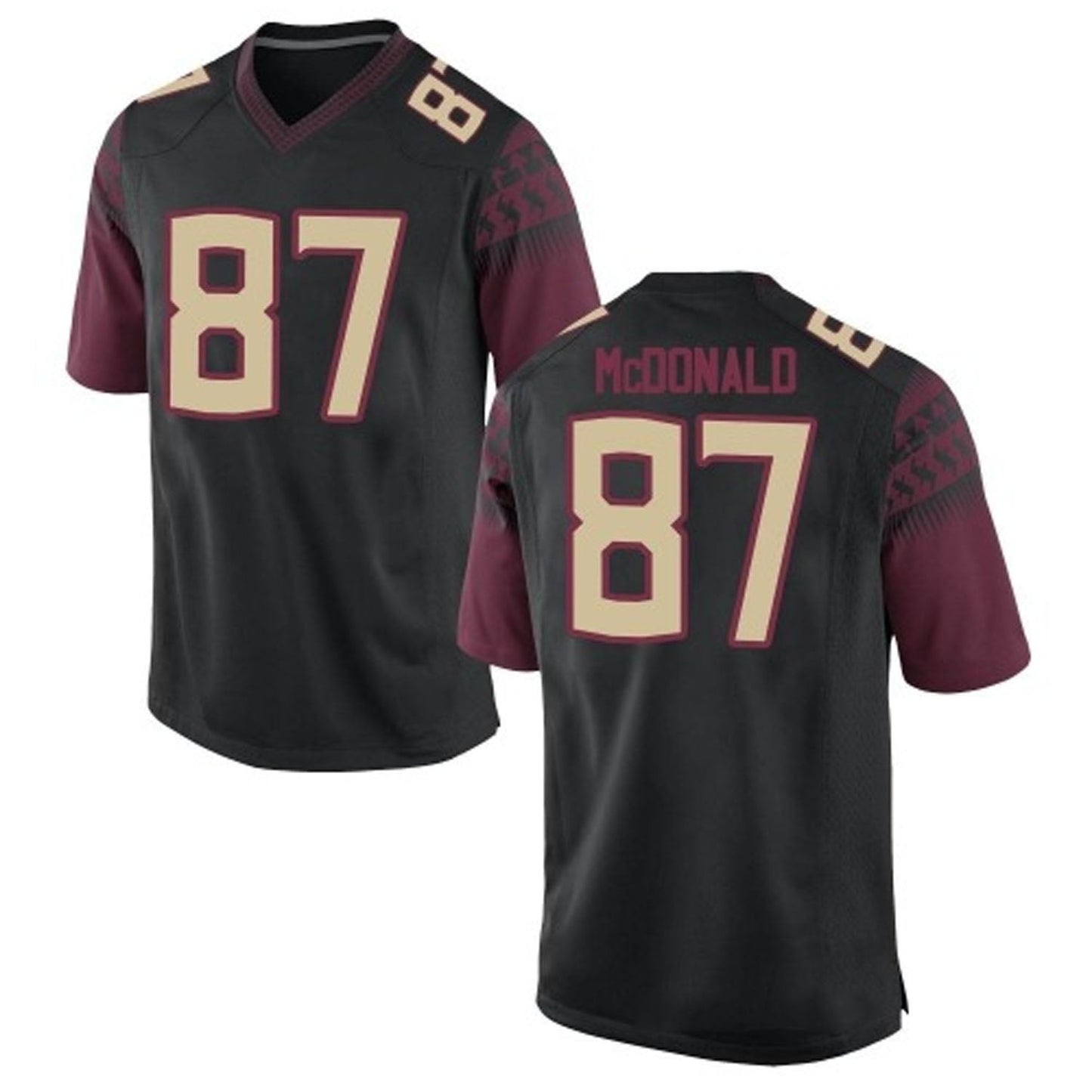 NCAAF Camren McDonald FSU 87 Jersey