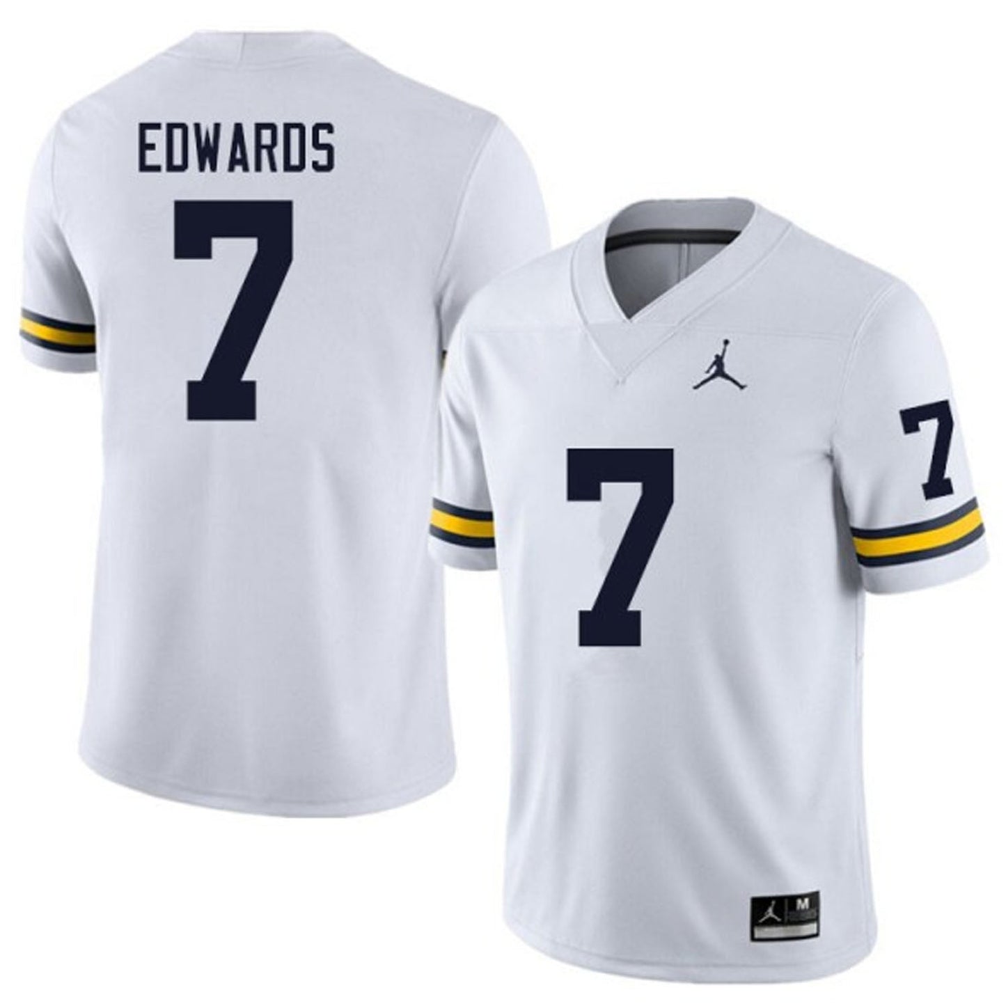 NCAAF Donovan Edwards Michigan Wolverines 7 Jersey