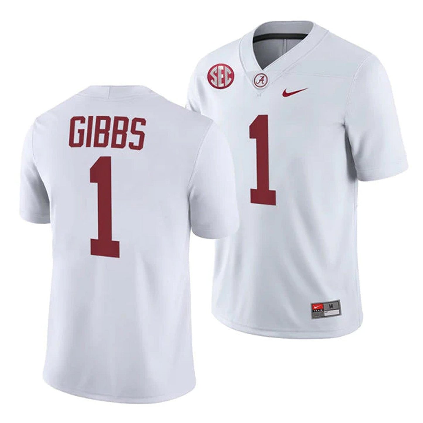 NCAAF Jahmyr Gibbs Alabama Crimson Tide 1 Jersey