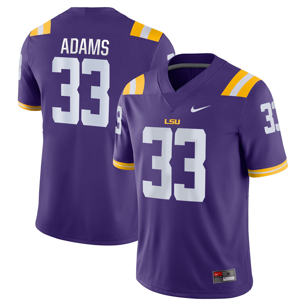 NCAAF Jamal Adams LSU Tigers 33 Jersey