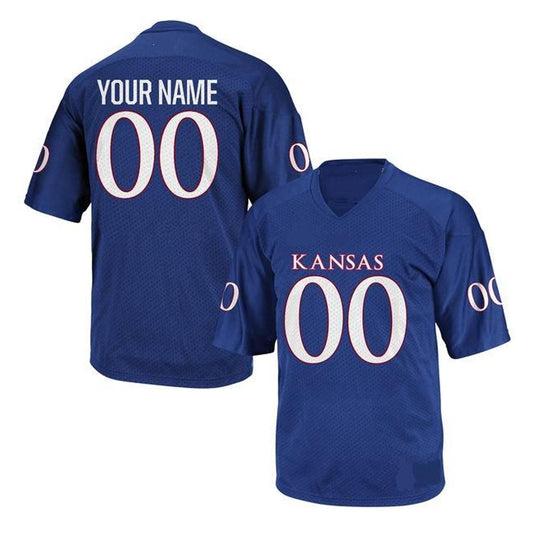 NCAAF Kansas Jayhawks Custom Jersey