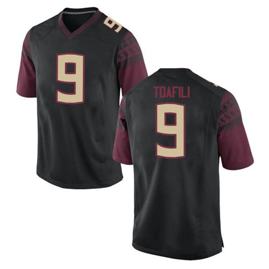 NCAAF Lawrance Toafili FSU 9 Jersey