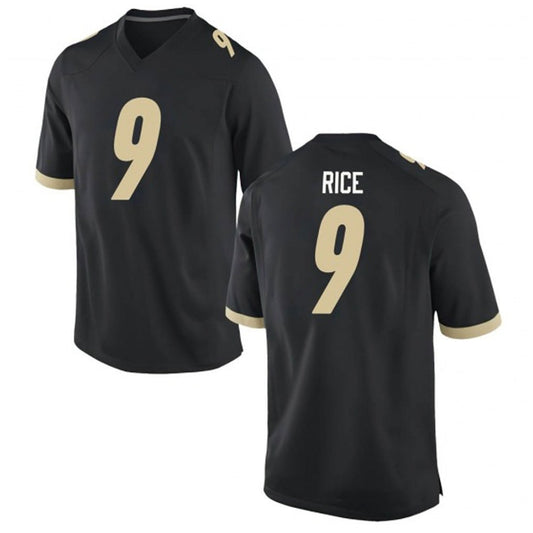 NCAAF Mershawn Rice Purdue 9 Jersey