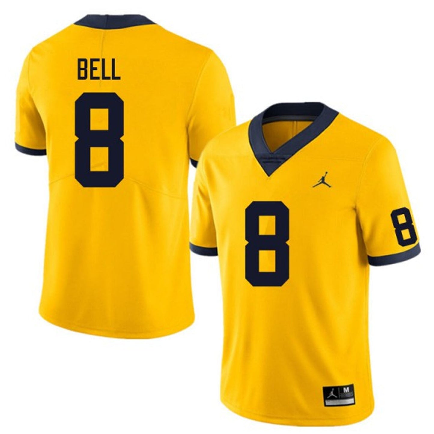 NCAAF Ronnie Bell Michigan Wolverines 8 Jersey