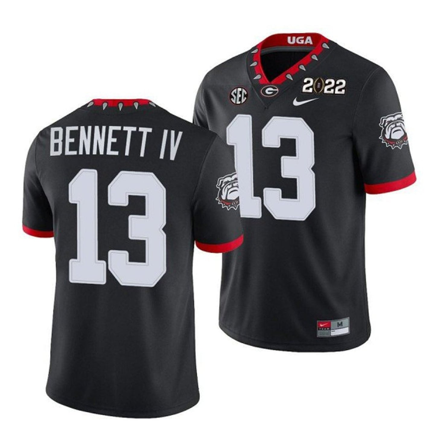 NCAAF Stetson Bennett Georgia Bulldogs 13 Jersey