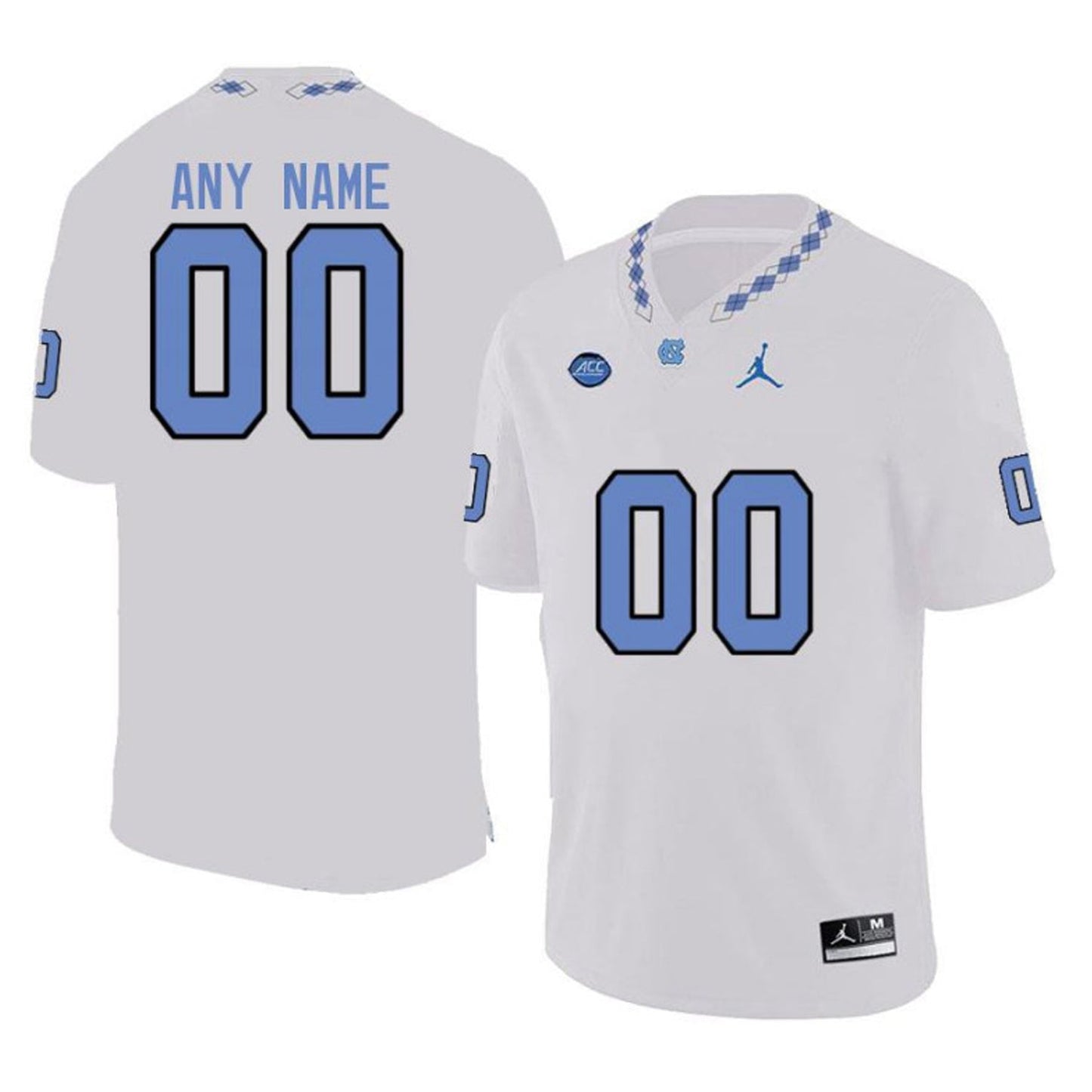 NCAAF UNC Tar Heels Custom Jersey