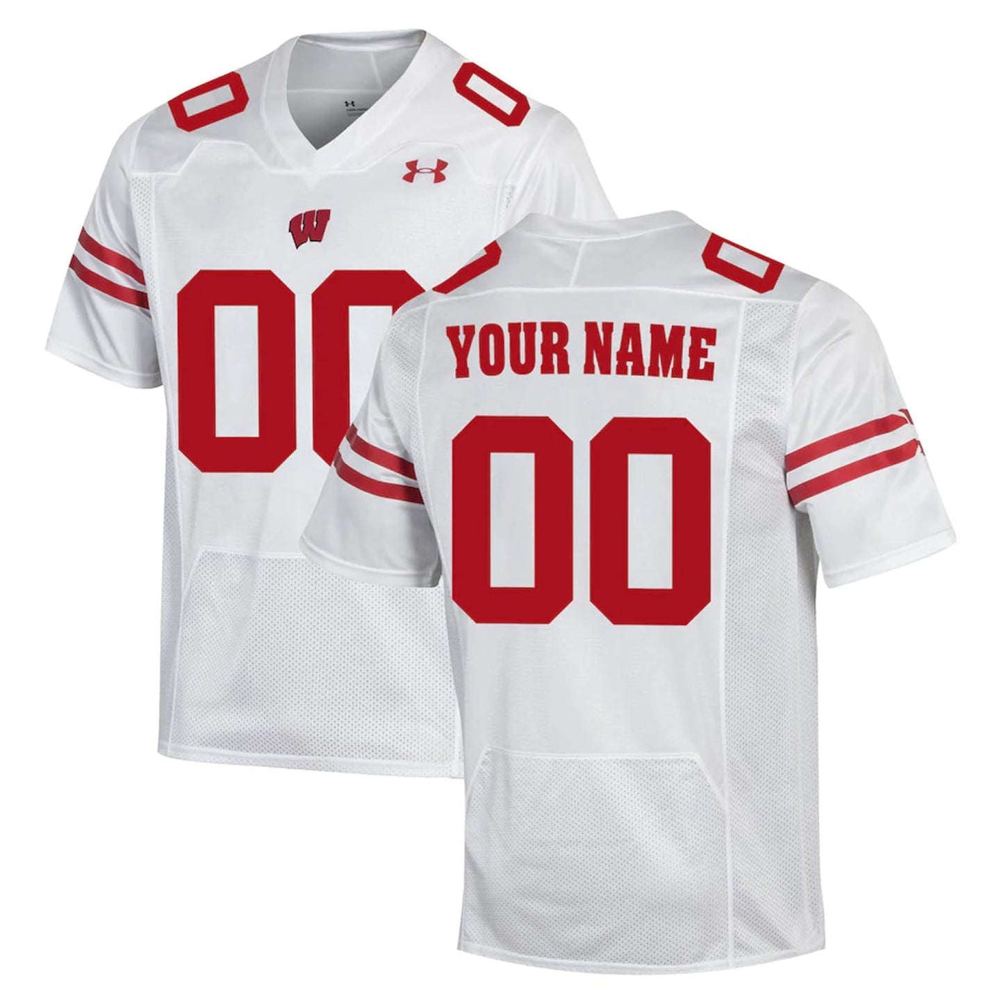 NCAAF Wiconsin Badgers Custom Jersey