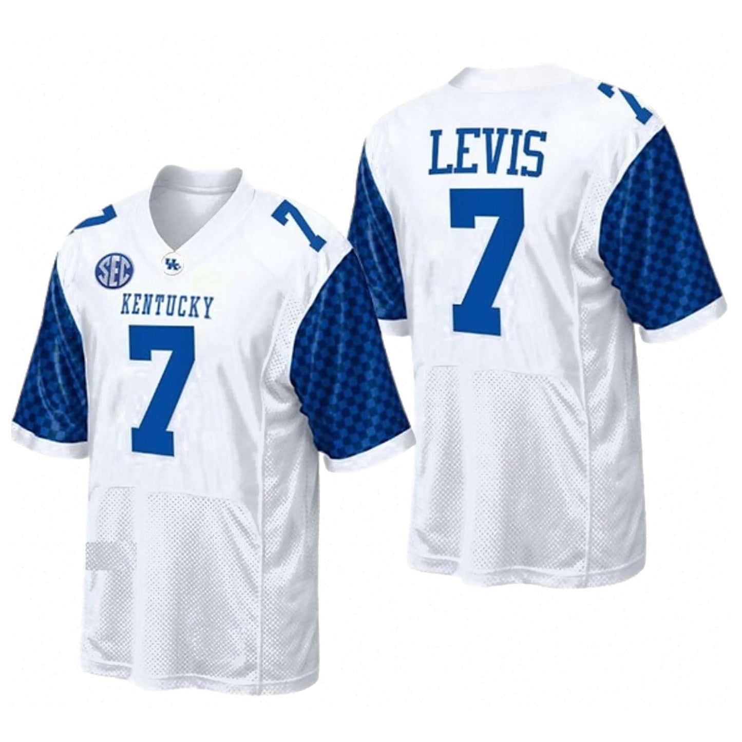 NCAAF Will Levis Kentucky Wildcats 7 Jersey