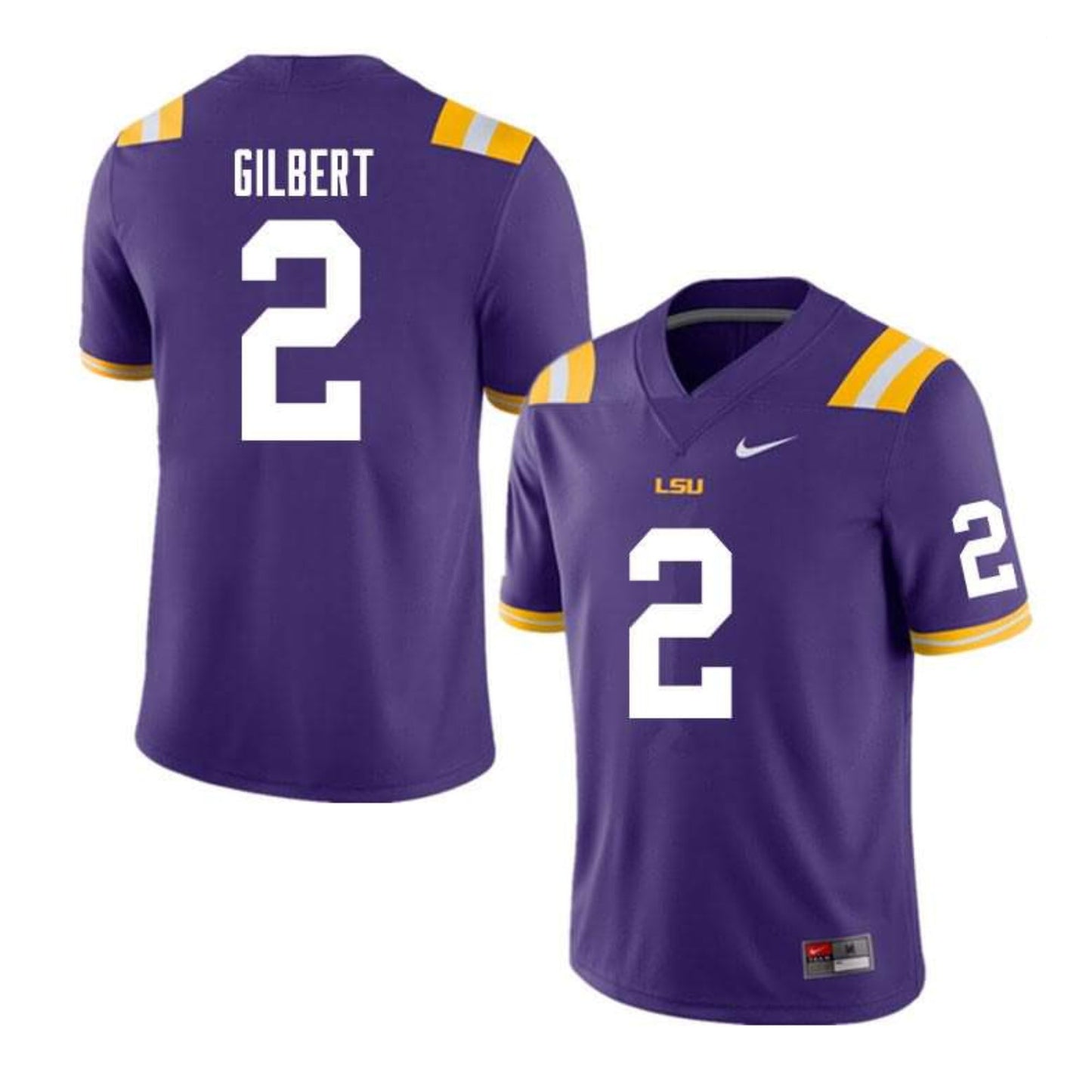 NCAAF Arik Gilbert LSU Tigers 2 Jersey