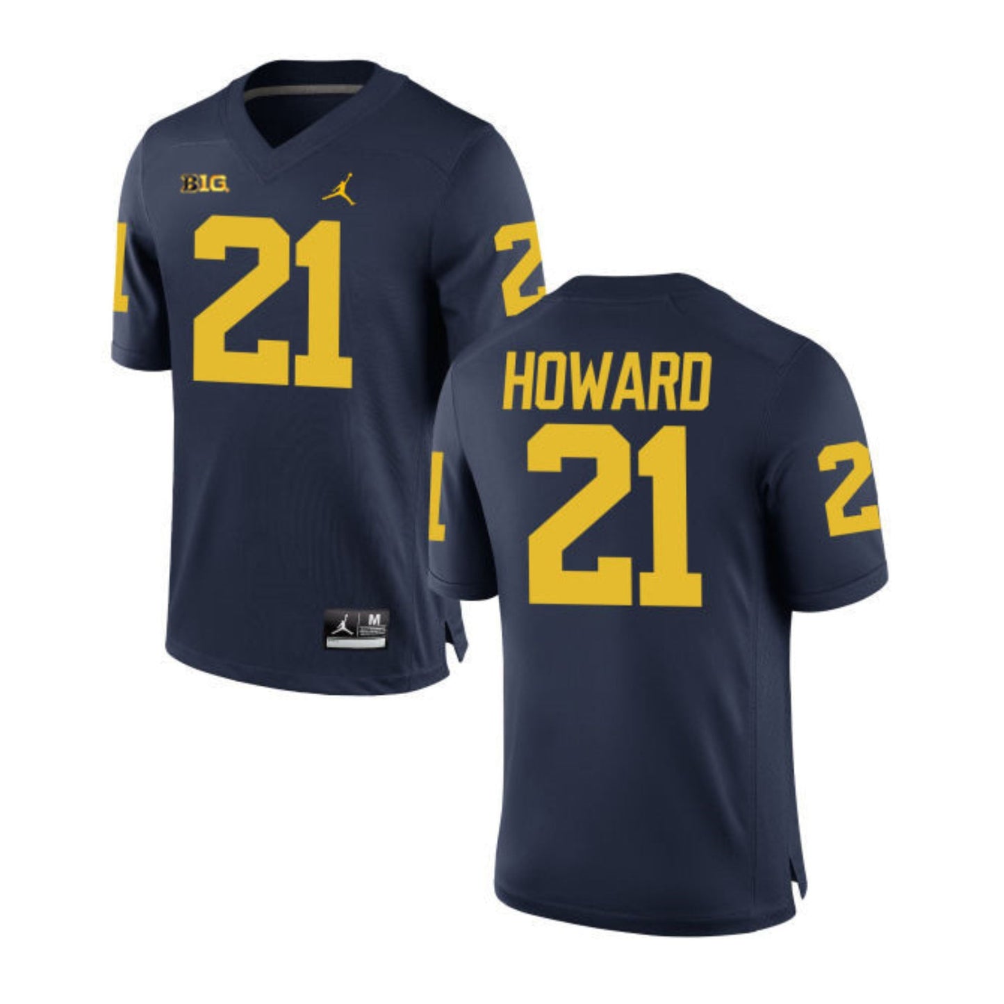 NCAAF Desmond Howard Michigan Wolverines 21 Jersey