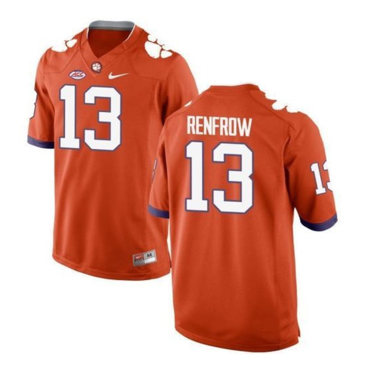 NCAAF Hunter Renfrow Clemson Tigers 13 Jersey