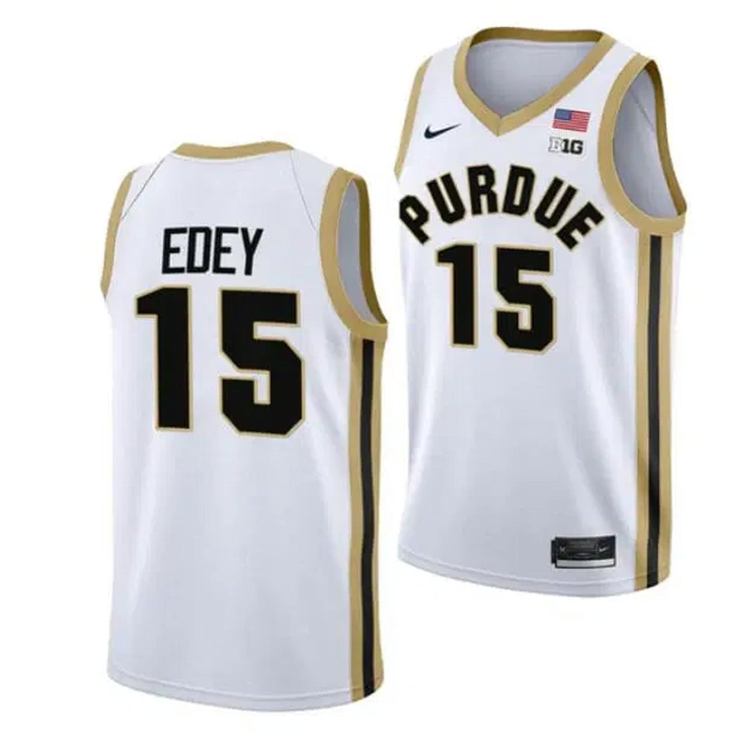 NCAA Zach Edey Purdue Boilermakers 15 Jersey