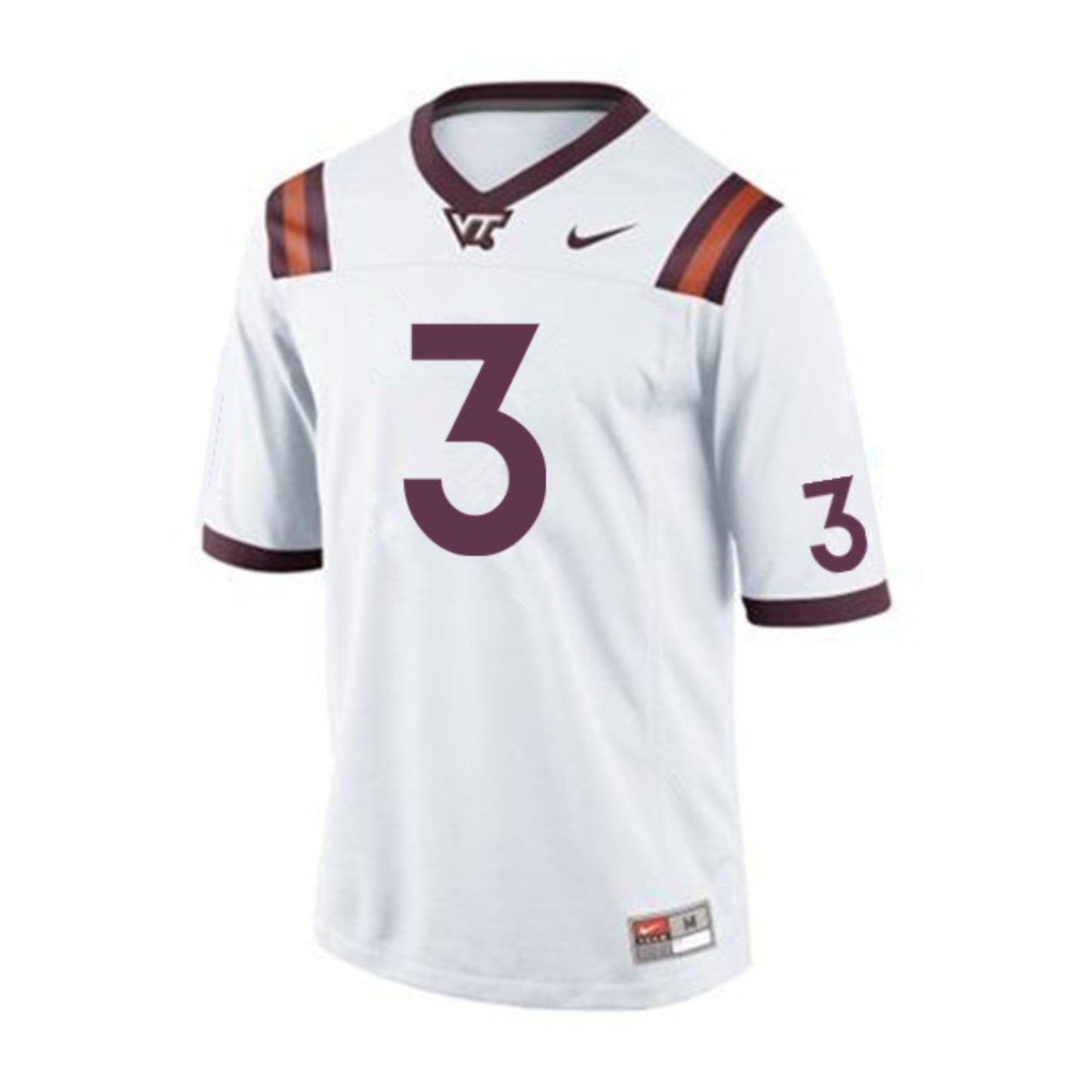 NCAA Caleb Farley Virginia Tech Hokies 3 Jersey