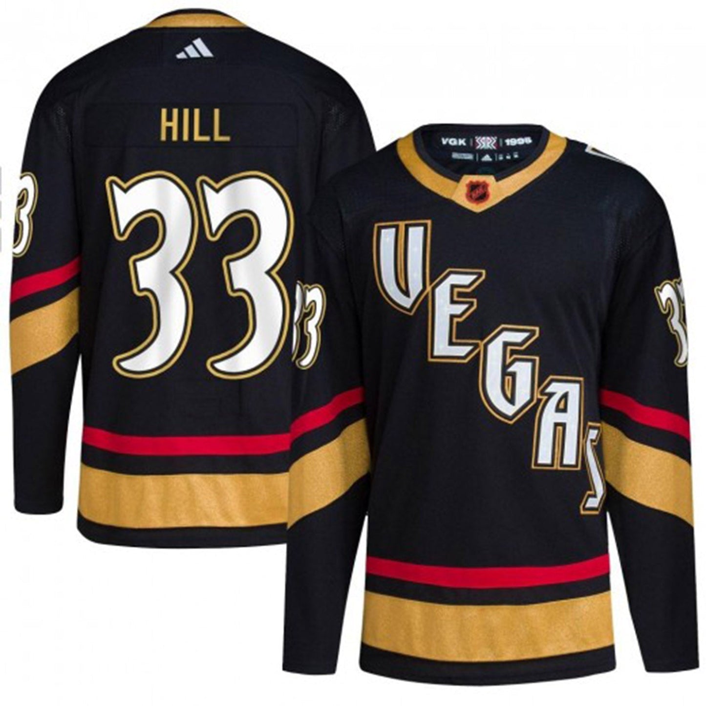 NHL Adin Hill Vegas Golden Knights 33 Jersey