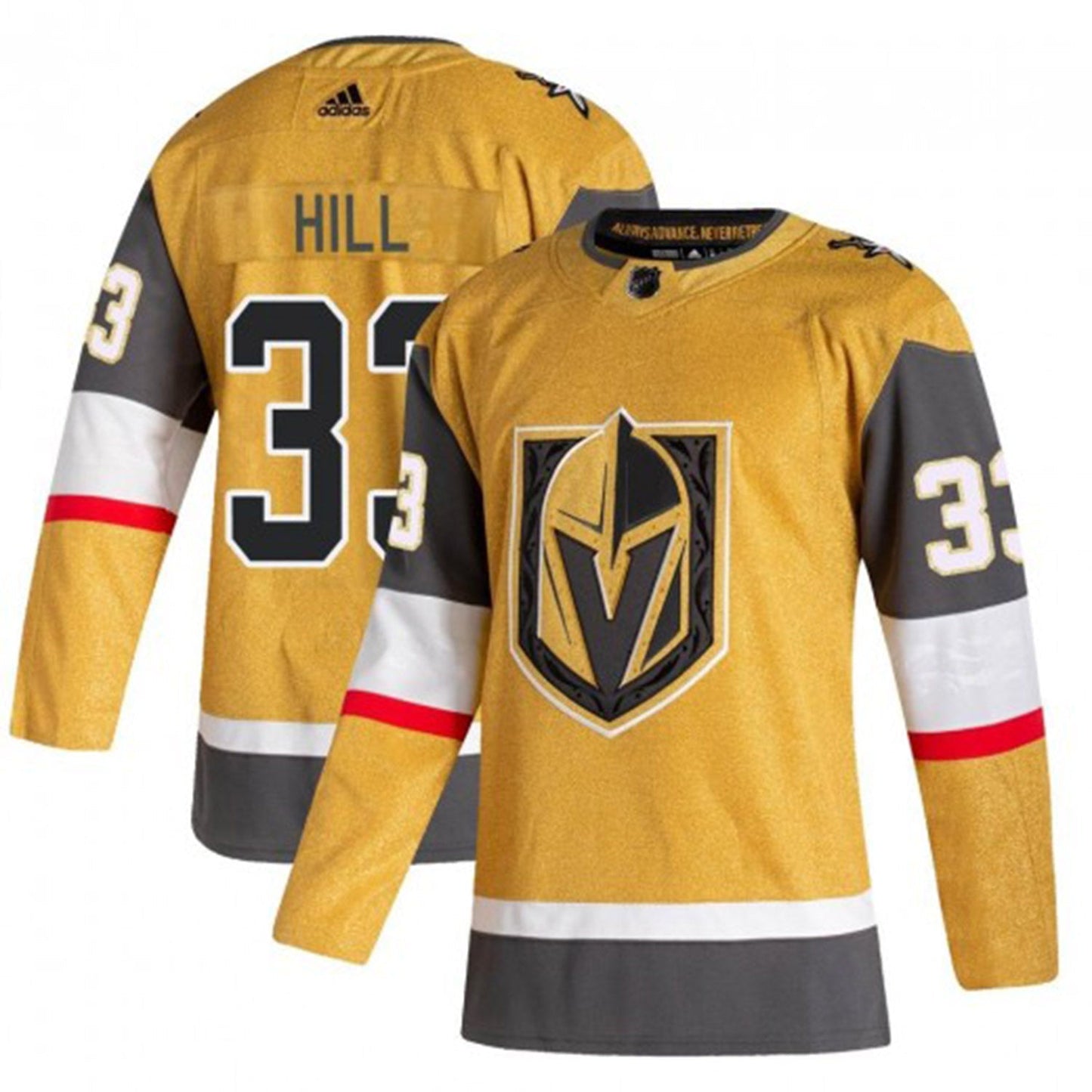 NHL Adin Hill Vegas Golden Knights 33 Jersey