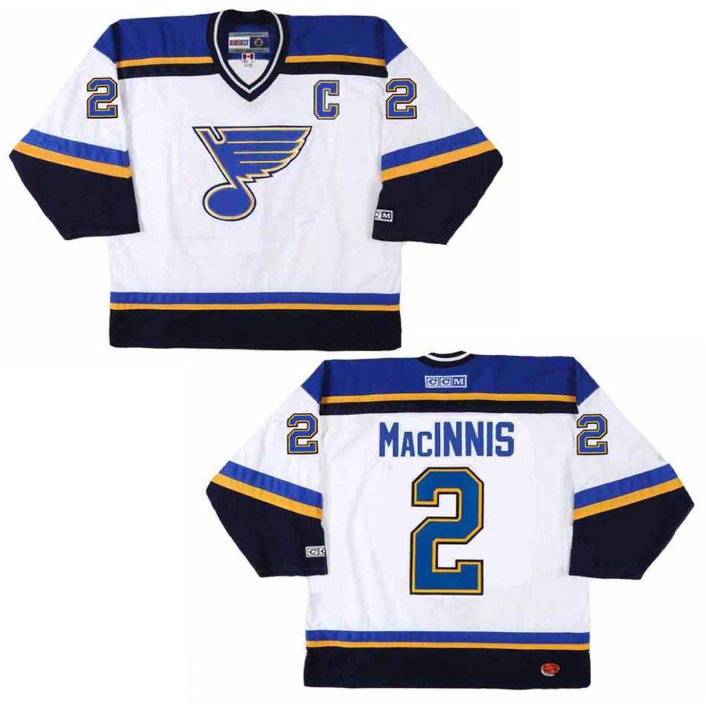 NHL Al MacInnis St. Louis Blues 2 Jersey