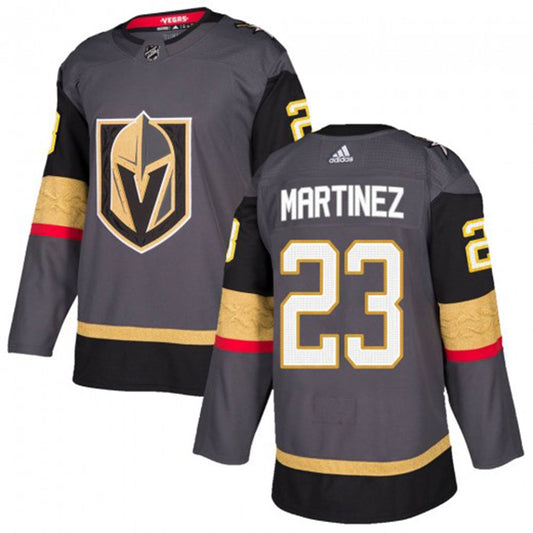 Front view of Alec Martinez Vegas Golden Knights 23 jersey