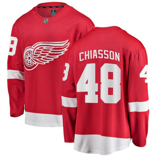 NHL Alex Chiasson Detroit Red Wings 48 Jersey