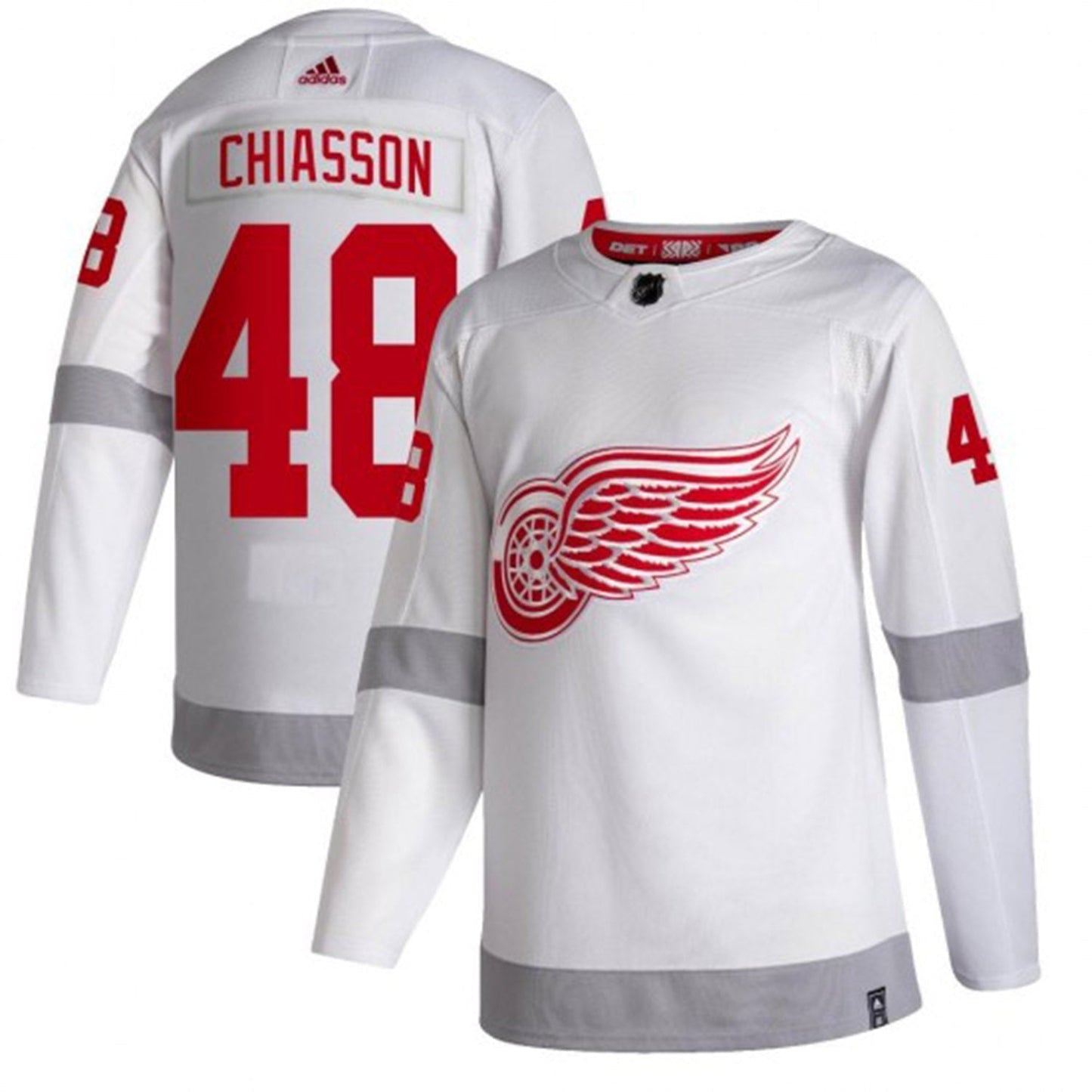 NHL Alex Chiasson Detroit Red Wings 48 Jersey