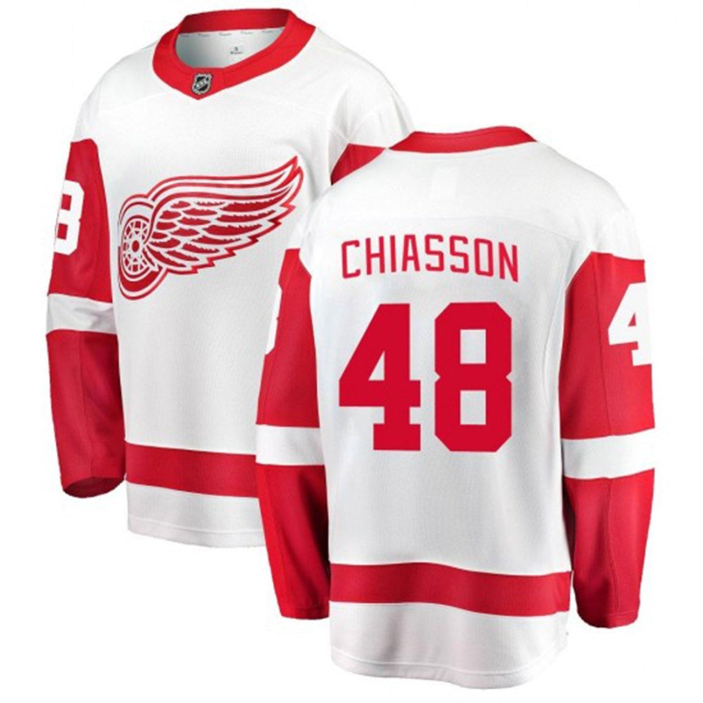 NHL Alex Chiasson Detroit Red Wings 48 Jersey