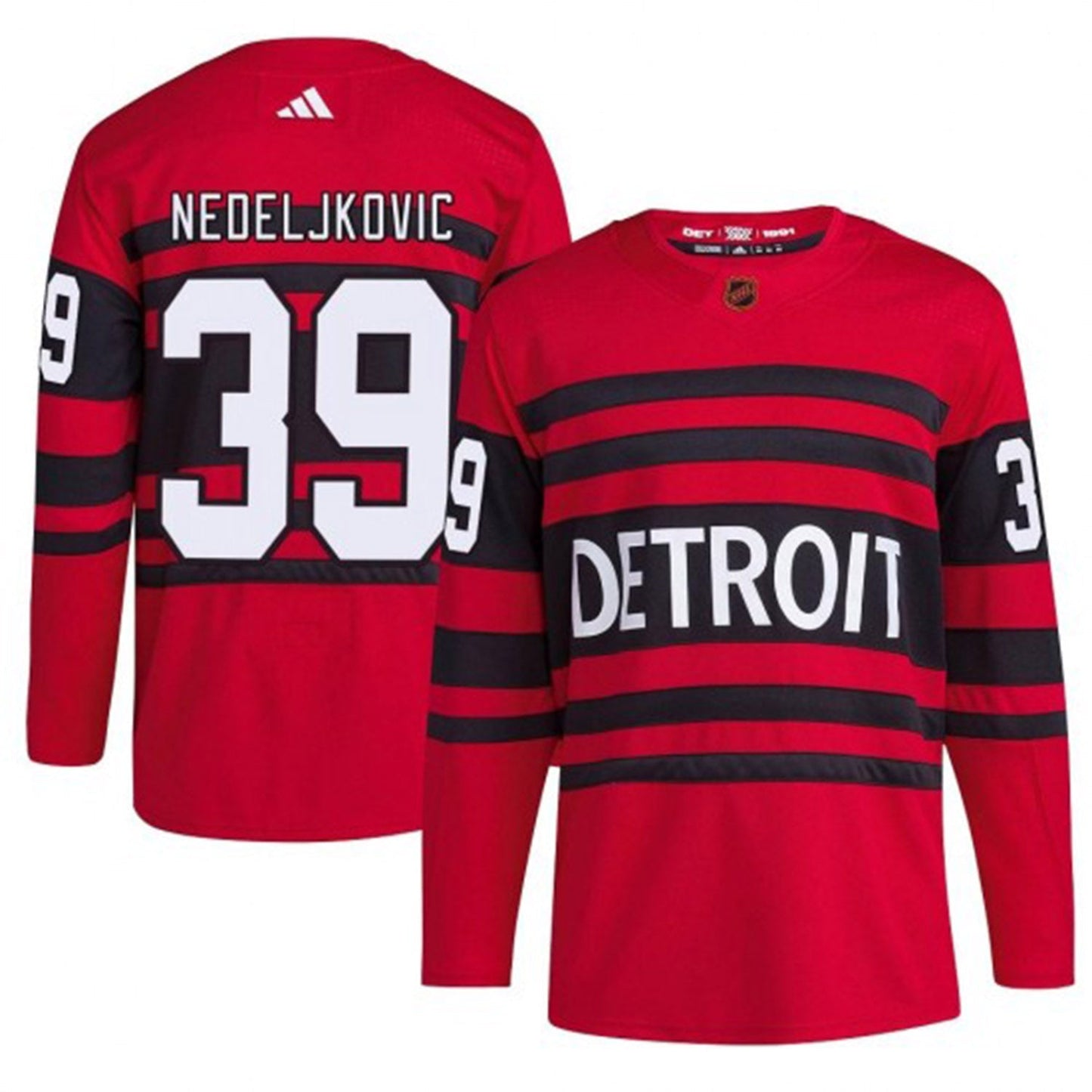 NHL Alex Nedeljkovic Detroit Red Wings 39 Jersey