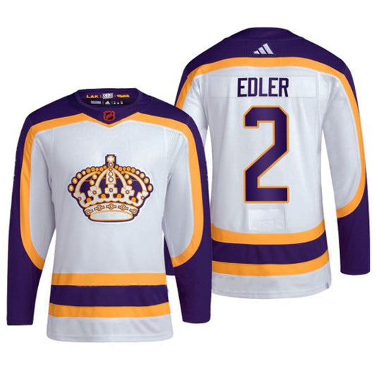 Front view of Alexander Edler LA Kings 2 Hockey Jersey