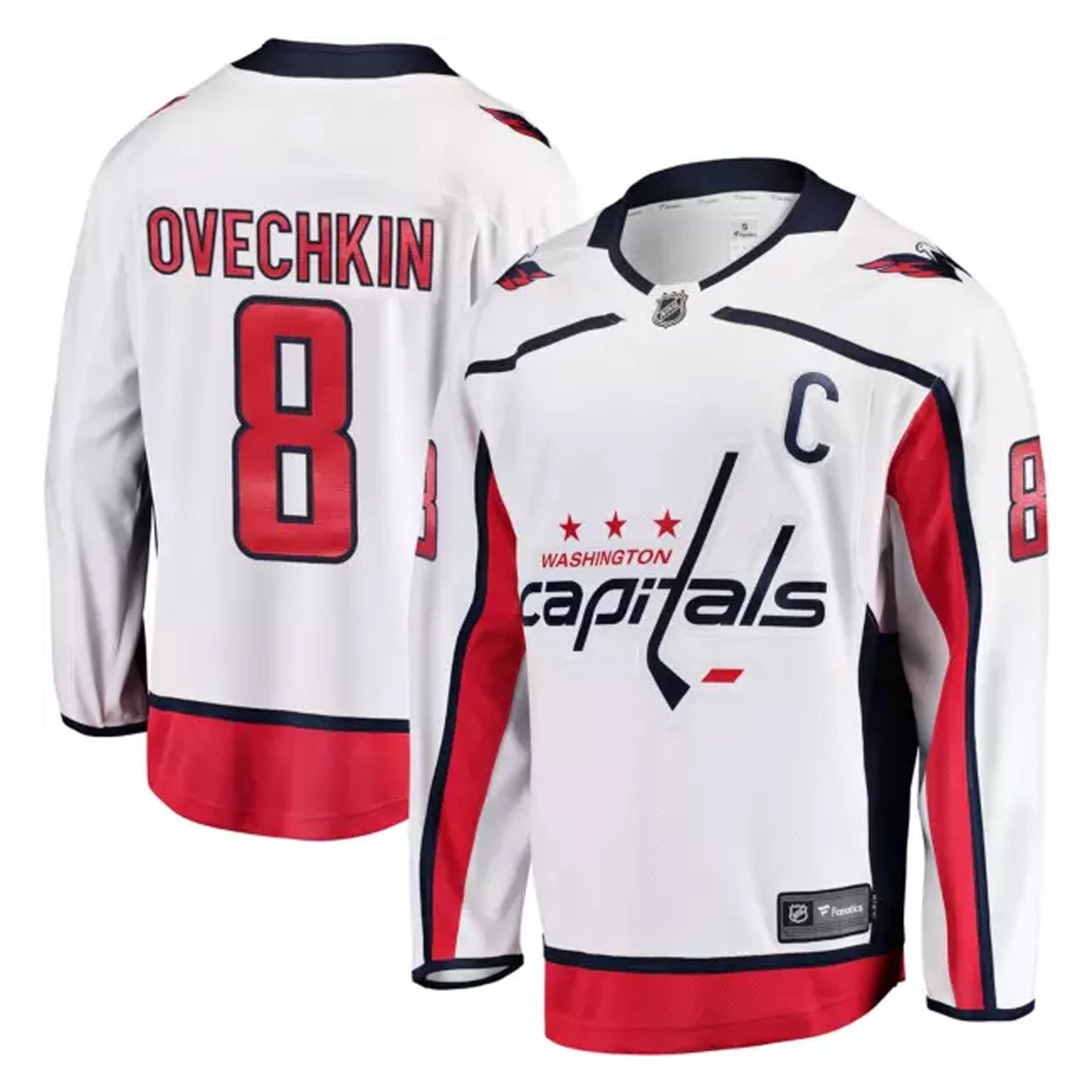 NHL Alexander Ovechkin Washington Capitals 8 Jersey