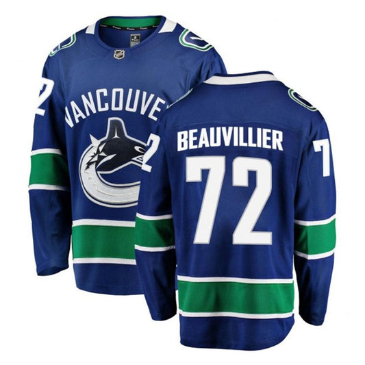 NHL Anthony Beauvillier Vancouver Canucks 72 Jersey